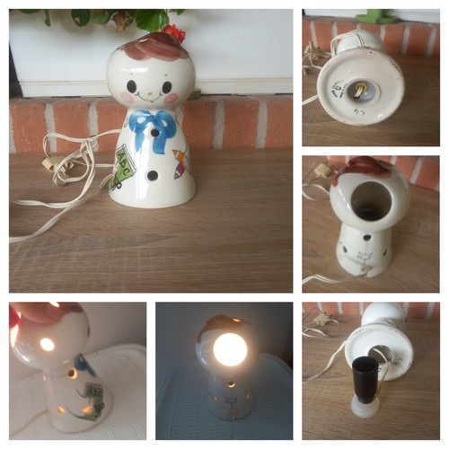 Vintage statuina lampada - vintage,