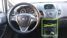 Mascherina centrale comandi aria 1258821 @ FORD FIESTA VI MK6 1.0 BENZ 80CV 5P
