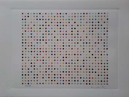 Firmato damien hirst - damien,