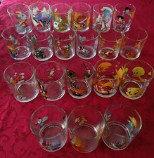 Lotto 3 Bicchieri a scelta Nutella vintage rari anni 90 colorati 