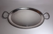Vassoio Ovale Argentato
