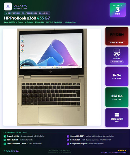 Probook x360 435 - hp, g7
