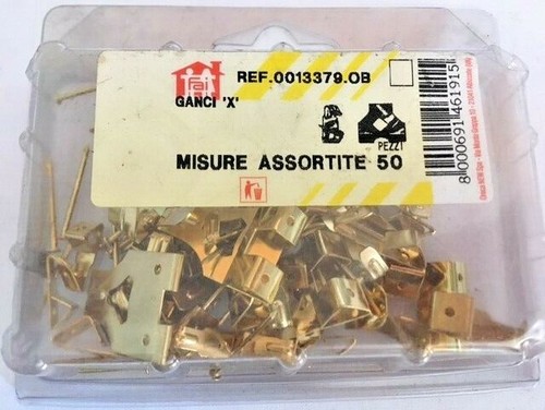 Ganci gancio per quadri x - per,
