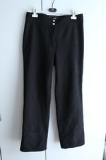 pantaloni lunghi neri donna taglia 46