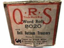 Q.R.S. Player Piano Roll 4412