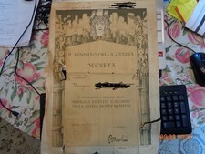 Foglio Medaglia commemorazione