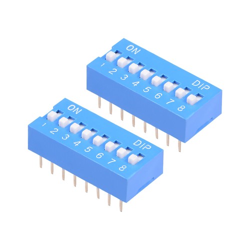 2pcs dip switch grid - dip, measure
