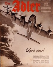 Rivista del Ministero Germanico dell'Aeronautica - Der Adler N. 13 - 1941 It.