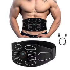 Ceinture Abdominale EMS Electrostimulation Tonification Musculaire Maison
