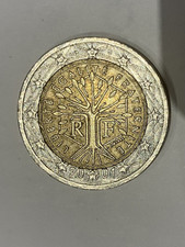  2 Euro Moneta Francia 2001 Liberte Egalite Fraternite