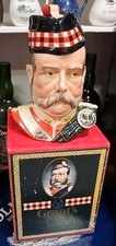 Brocca Personaggio Royal Doulton "William Grant" Whisky Decanter VUOTA Grants