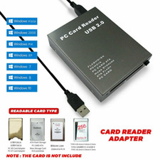 Adattatore B 2.0 a PC ATA PCMCIA Flash Disk Lettore di schede di memoria Plug & Play US