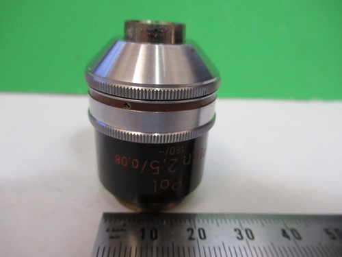Zeiss obiettivo pol - zeiss, 2.5x/160