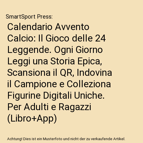 Calendario avvento calcio il - calendario,
