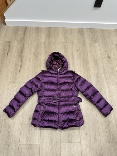Piumino donna burberry viola - piumino,