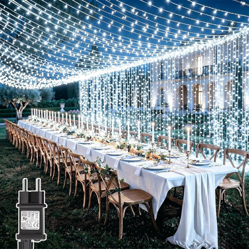Tenda luminosa 600 led - 3m,