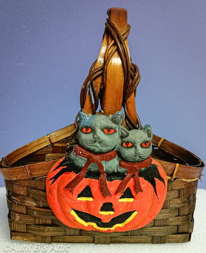 Cesto halloween vintage - halloween,