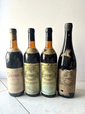 Amarone1967Santa Sofia- Barolo1975 Giovanni Scanavino.Taurasi1978Mastobernardino