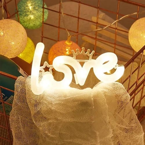Lampada led scritta love - led, senza
