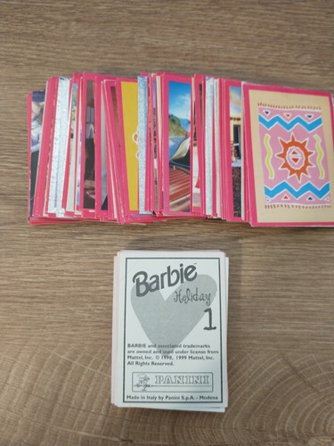 Barbie holiday panini 1999 set - holiday,
