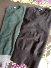 2 maglioni ottime marche : Polo by Ralph Lauren e Caporea  12 / 14 anni S Lana 