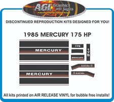 1985 MERCURY 175 BLACK MAX V6