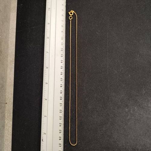 Collana catena dorata - collana,