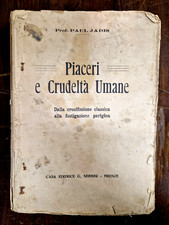 Paul jadis piaceri crudeltà - jadis/piaceri,