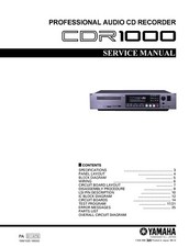 Manuale servizio per yamaha - manuale, di