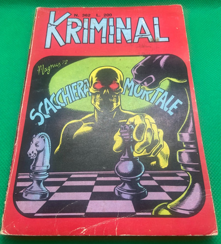 Kriminal edizioni corno - corno, 1972