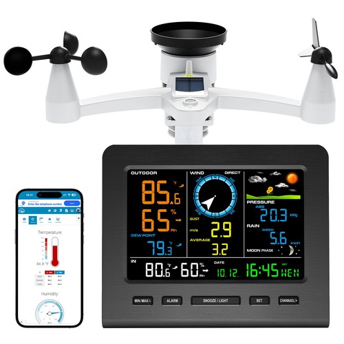 Stazione meteo wireless - stazione,