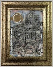 Quadro tecnica mista su tela