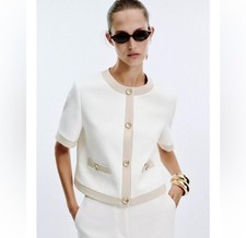 Giacca cardigan manica corta