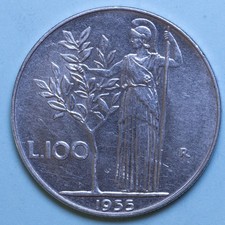 Repubblica italiana 100 lire - italiana,