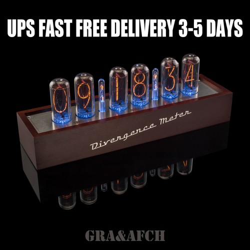 Nixie tube clock cassa - clock,