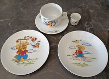 SERVIZIO COLAZIONE PAPPA BAMBINI PORCELLANA LEUCHTENBURG FEINES PORZELLAN AUS TH