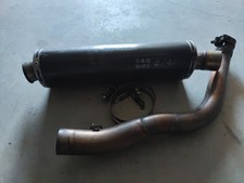 Scarico terminale carbonio g - terminale,