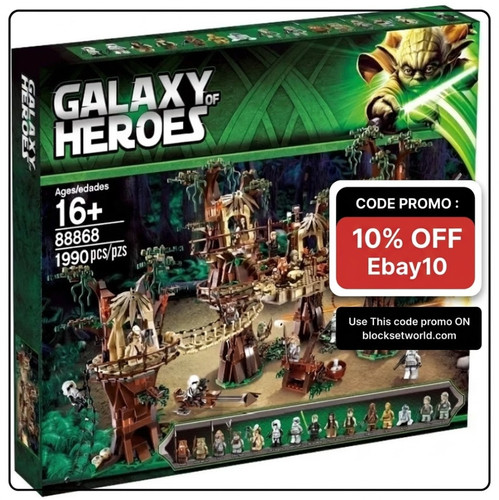Nuovo ewok village 10236 moc - 10236, |