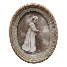 *HH* Antica Cornice Liberty Vittoriana Cornicetta Portafoto Francese Nobildonna 