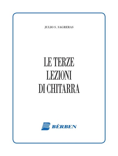 Terze lezioni chitarra - le,