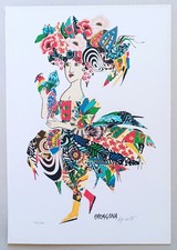 Emanuele Luzzati (1921-2007) / Papagnena / serigrafia 50x35 cm. / multipli arte