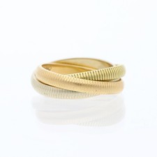 Anello Cartier Trinity Ribbed