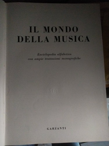 Mondo della musica - il,