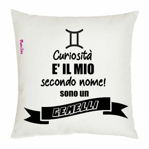 Cuscino 40x40 scritta - cuscino,