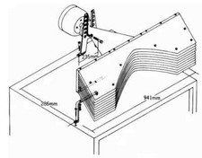 Per JBL 2505 SUPPORTI DI MONTAGGIO E PER JBL 2395 537-512 HL90 GAMBE 375 2440 - FAI DA TE
