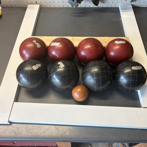 Set palline bocce vintage - da,