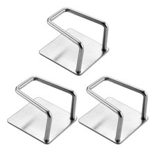  3 Pcs Mensola Acciaio Inox Rastrelliera Scolapiatti Portautensili