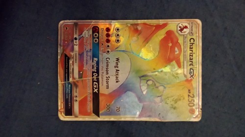Charizard rainbow - gx,
