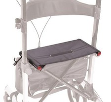Seduta in tessuto per Rollator Deambulatore Girello per Anziani in Alluminio mod