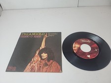 RENATO ZERO TRIANGOLO - SESSO O ESSE - 45 GIRI -ARCHIVIO ( DL1)